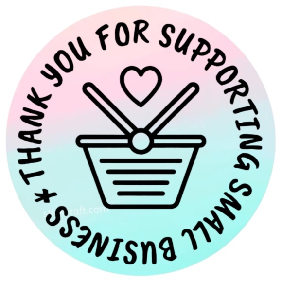 Pack of 100 Stickers | thank you Stickers 2 in round| Packaging Supplies NWT - Picture 4 of 13